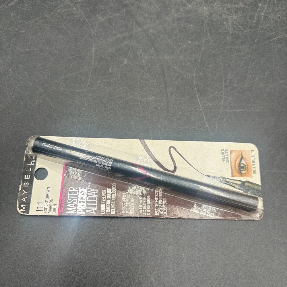 Maybelline Master Precise All Day Liquid Eyeliner 111 Forest Brown 0.034 fl oz